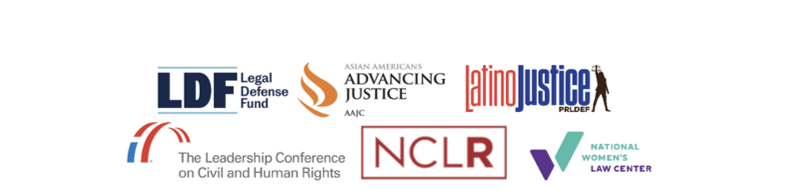 Logos of Education Related Civil Rights Coalition Members