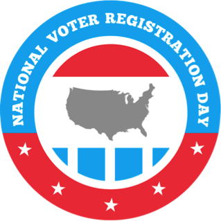 National Voter Registration Day Logo