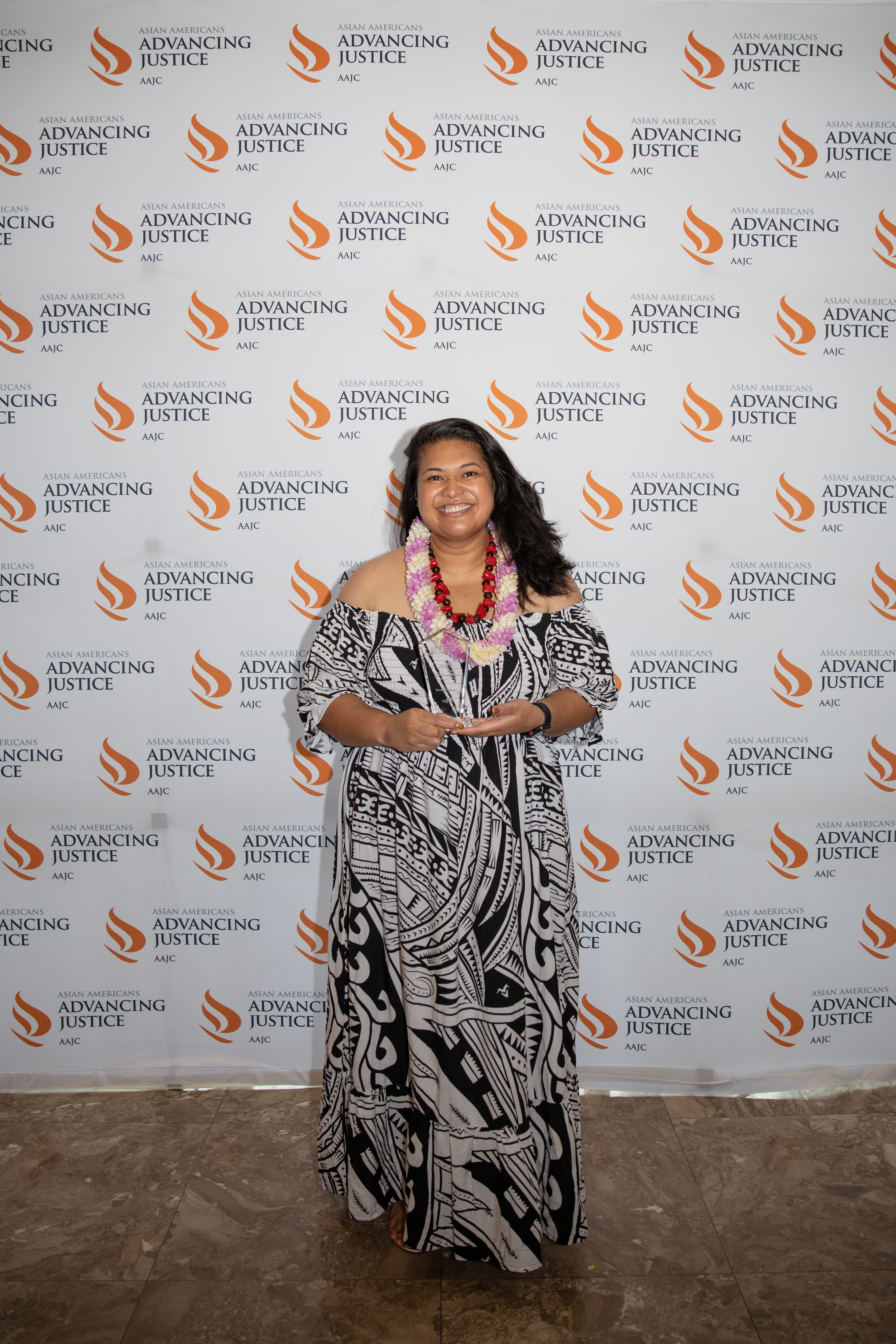 Tavae Samuelu - Changemaker Award Recipient at American Courage Awards